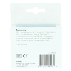 KARWEI Zenith wisselschakelaar wit