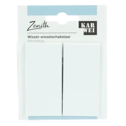 KARWEI Zenith wissel-wisselschakelaar wit