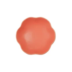 Keramieken fruitschaal rood 25x25x30cm