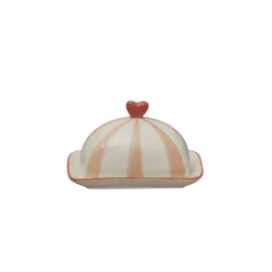 Keramieken botervloot 16,5x13x10cm
