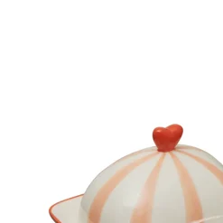 Keramieken botervloot 16,5x13x10cm