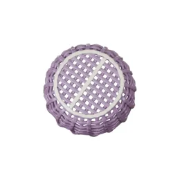 Keramieken mand lila 23x23x10,3cm