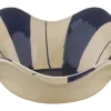 Keramieken schaal wit blauw 25,5x25,5x8cm