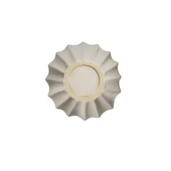 Keramieken vaas creme 25,4x25,4x38cm