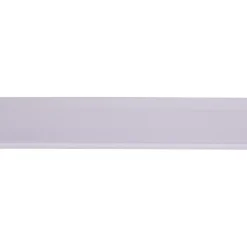 Keukenplintprofiel kunststof 9.5x20mm transparant lengte 260cm