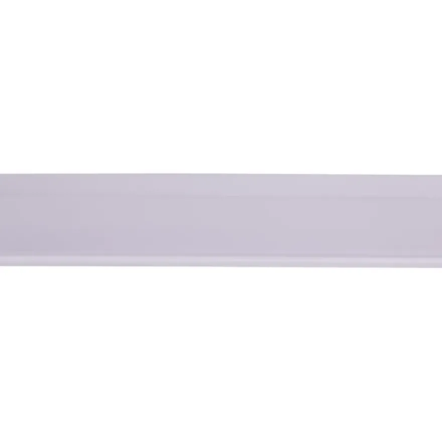 Keukenplintprofiel kunststof 9.5x20mm transparant lengte 260cm