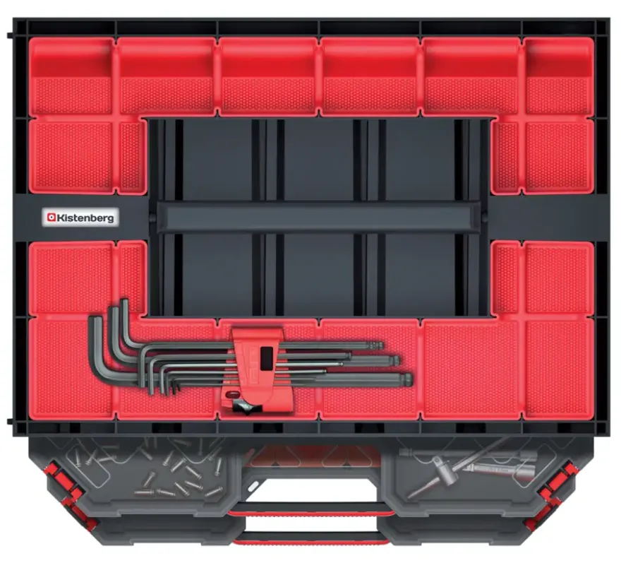Kirstenberg Ladebox met 3x organizer 390x284x60 mm