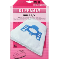 Kleenair Stofzuigerzak Miele G/N 4 stuks