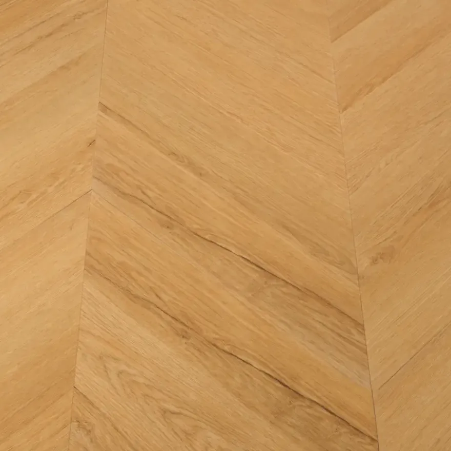 Kleurstaal click PVC Hongaarse punt naturel eiken houtlook