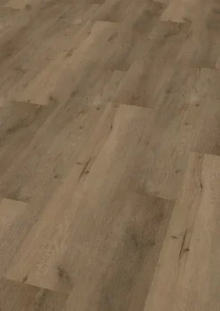 Kleurstaal click PVC Progetto Lazaro donkerbruin eiken houtlook