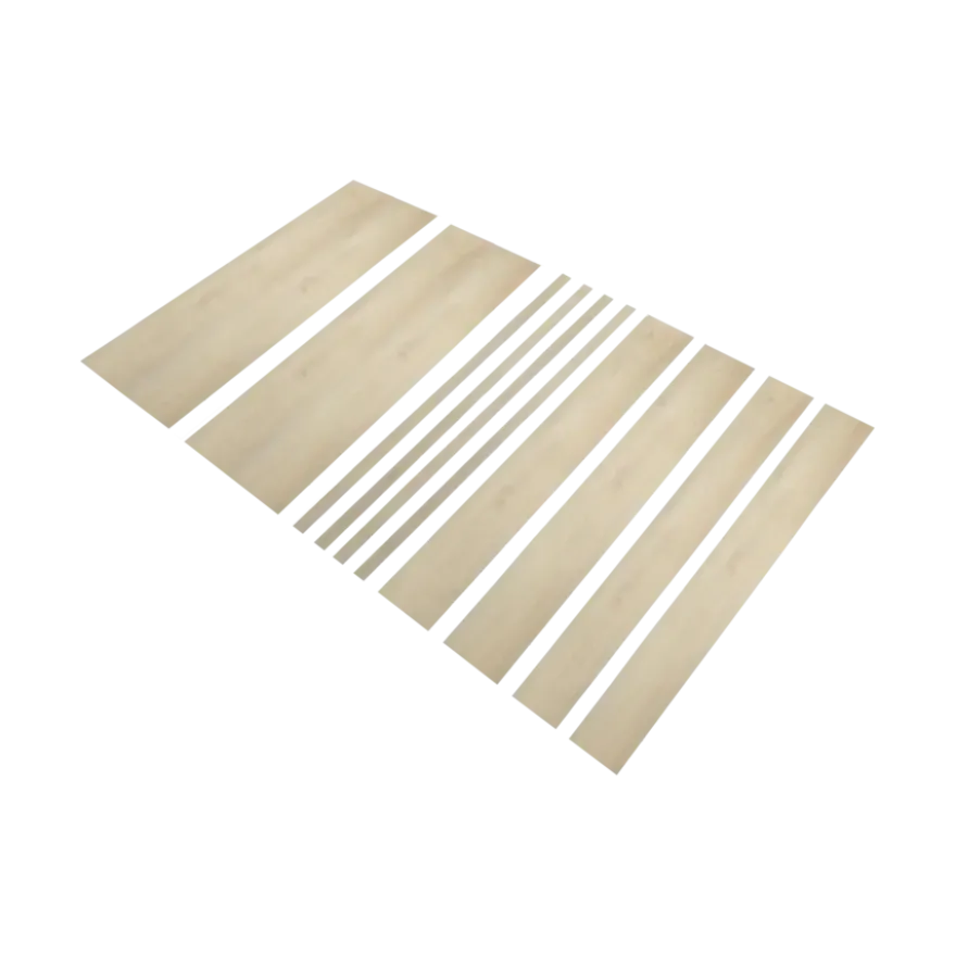 Kleurstaal Firststep Traprenovatie PVC Smokey Eiken