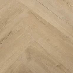 Kleurstaal Karwei click PVC Primera visgraat naturel eiken houtlook