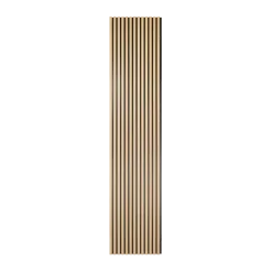 Kleurstaal lattenwand badkamer licht eiken 30x20 cm