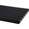 Kleurstaal lattenwand Decowall Acoustic lava eiken 25x30cm