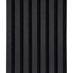 Kleurstaal lattenwand Decowall Acoustic lava eiken 25x30cm