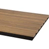 Kleurstaal lattenwand Decowall Acoustic rustiek eiken 25x30cm