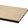 Kleurstaal lattenwand Decowall Acoustic natuur eiken 25x30cm