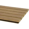 Kleurstaal lattenwand Decowall Essential brons eiken 25x30cm