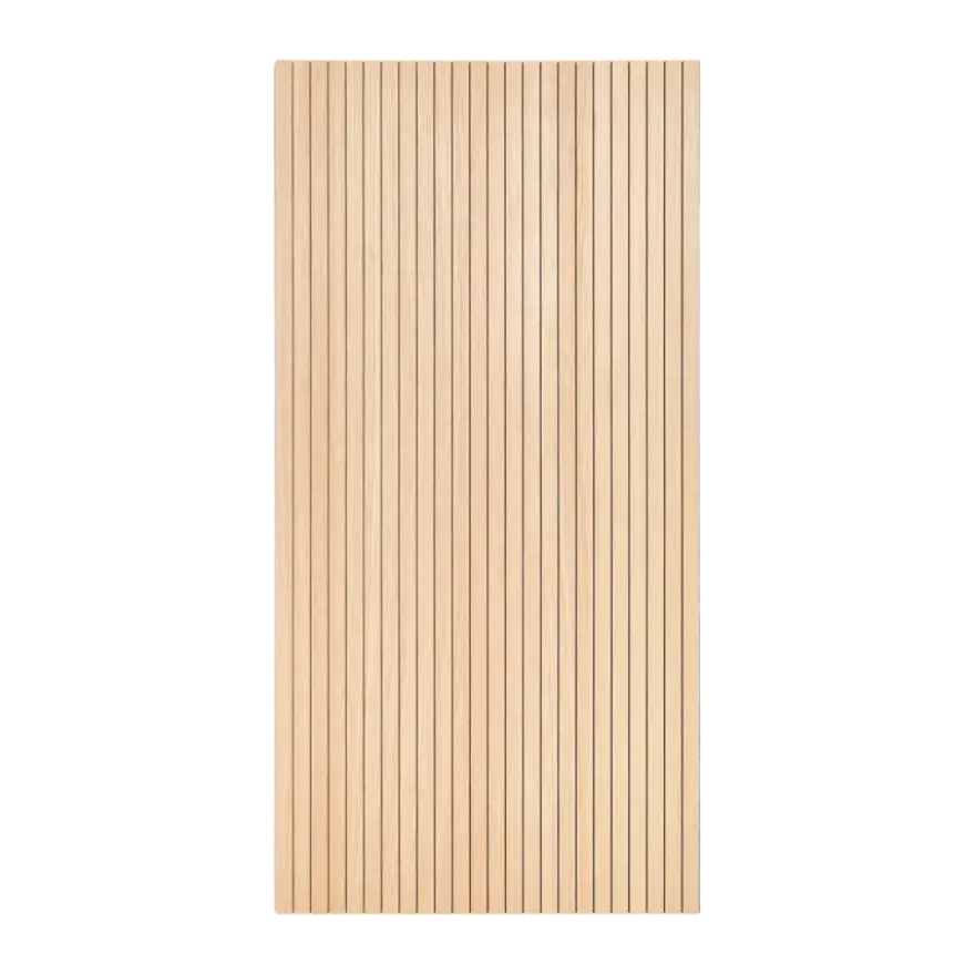 Kleurstaal lattenwand flexibel licht eiken 20x30 cm