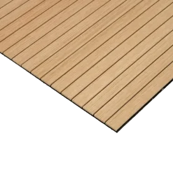 Kleurstaal lattenwand flexibel licht eiken 20x30 cm