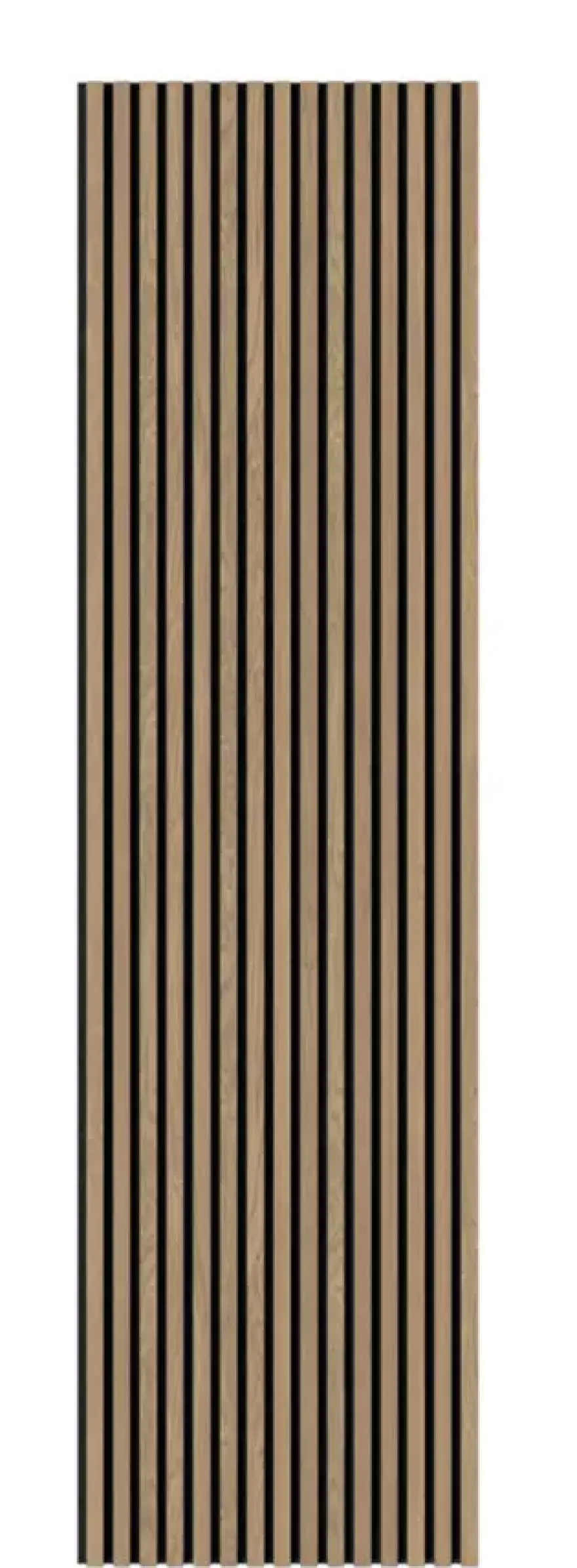 Kleurstaal lattenwand geolied eiken 20x30 cm