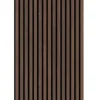 Kleurstaal lattenwand gerookt eiken 20x30 cm