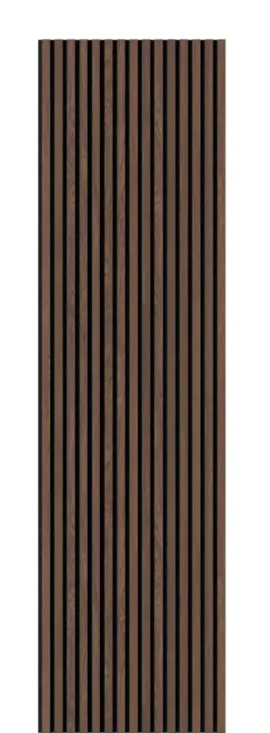 Kleurstaal lattenwand gerookt eiken 20x30 cm
