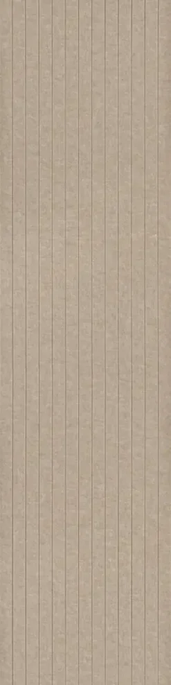 Kleurstaal lattenwand vilt taupe 20x30 cm