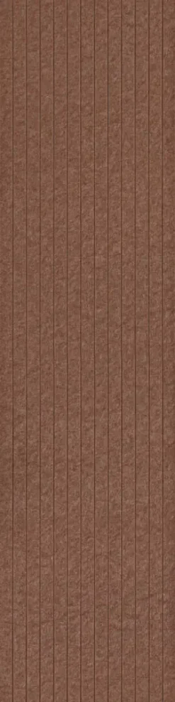 Kleurstaal lattenwand vilt terra 20x30 cm
