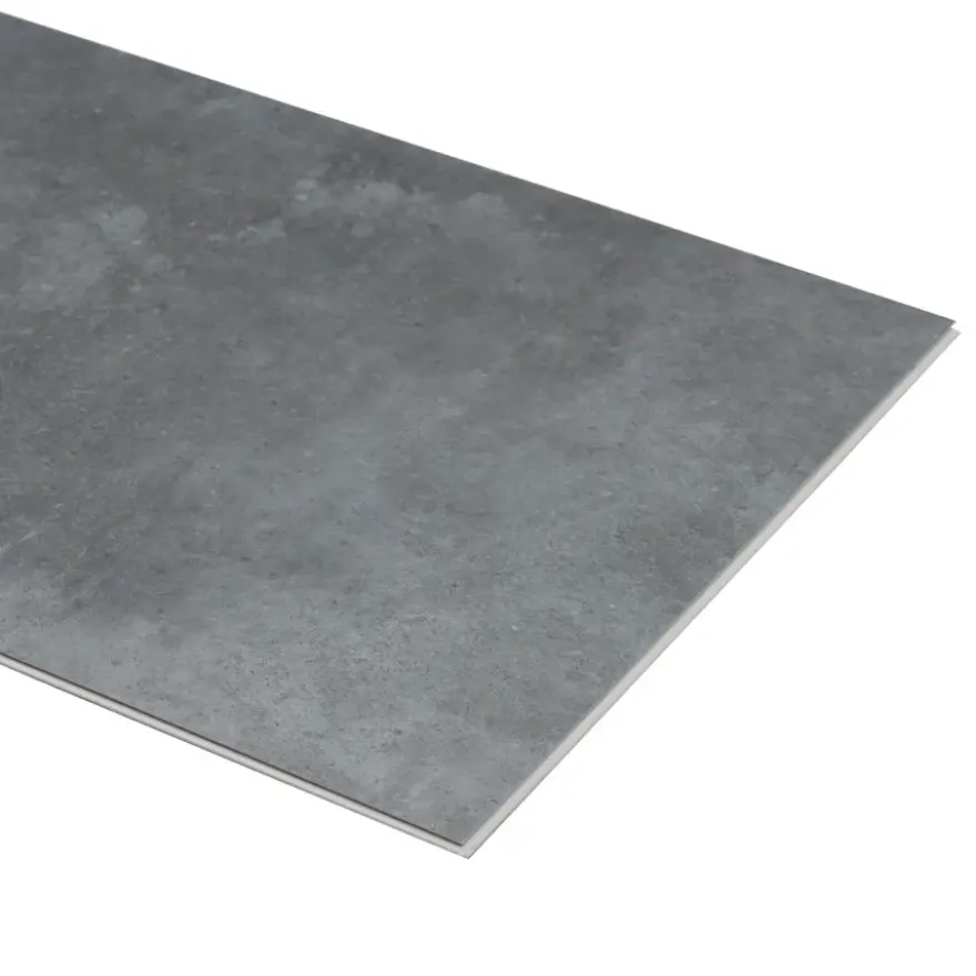 Kleurstaal Le Noir & Blanc click PVC Piastro tegel donkergrijs betonlook