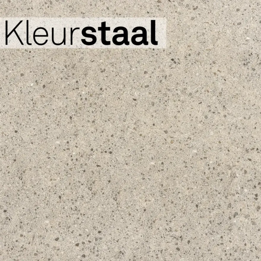 Kleurstaal Lundia click PVC Intens Lennart lichtgrijs steenlook