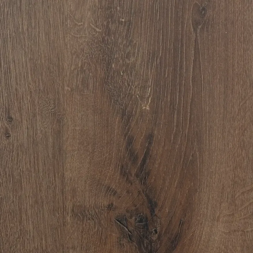 Kleurstaal vtwonen click PVC EVC Rye donkerbruin houtlook