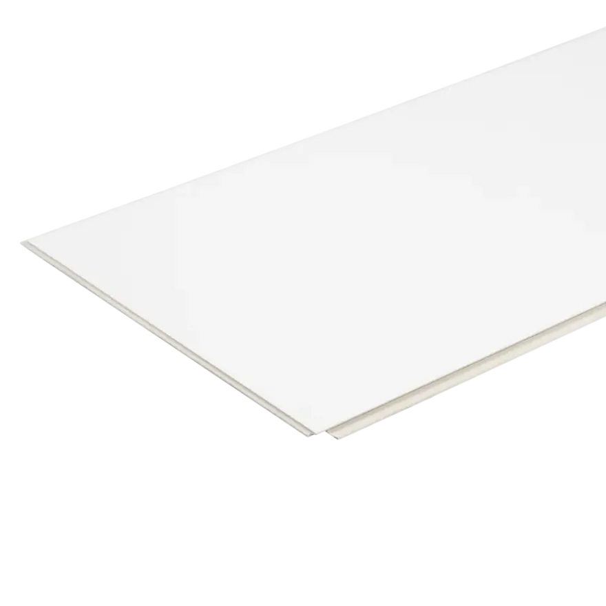 Kleurstaal wandtegel kunststof Allora wit marmer glans 20x30cm