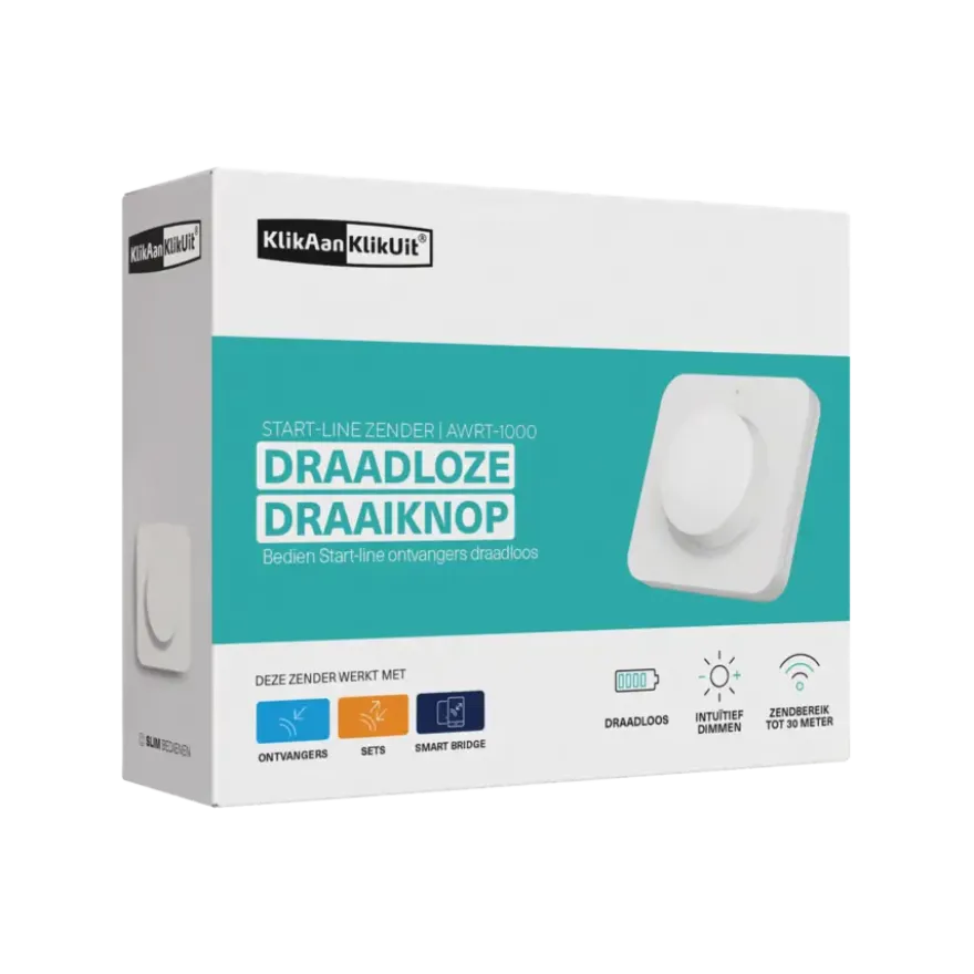 KlikAanKlikUit Draadloze draaiknop AWRT-1000
