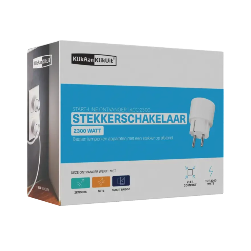 KlikAanKlikUit Stopcontact Schakelaar ACC-2300