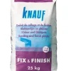 Knauf Fix & Finish blokkenlijm en pleister 25 kg