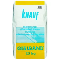 Knauf Geelband hechtschuurgips 25 kg