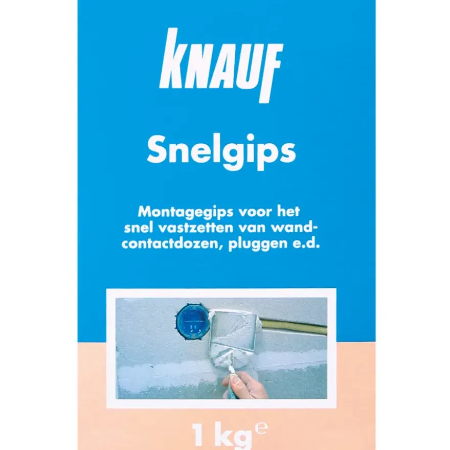 Knauf snelgips 1 kg