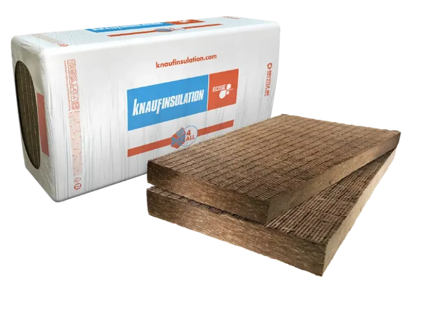 Knauf steenwol isolatieplaten 120x60cm, dikte 5cm (Rd1.4) 7,2m² 10st