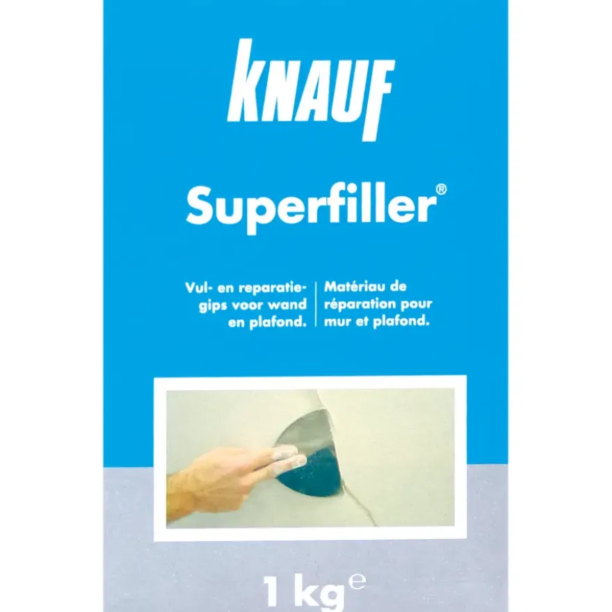 Knauf Superfiller vul- en reparatiegips 1 kg