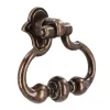 Knop Bea messing antiek 42mm