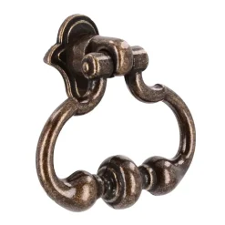 Knop Bea messing antiek 42mm