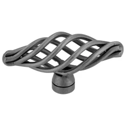 Knop Claire tin look 62mm
