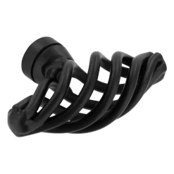 Knop Claire zwart 51mm