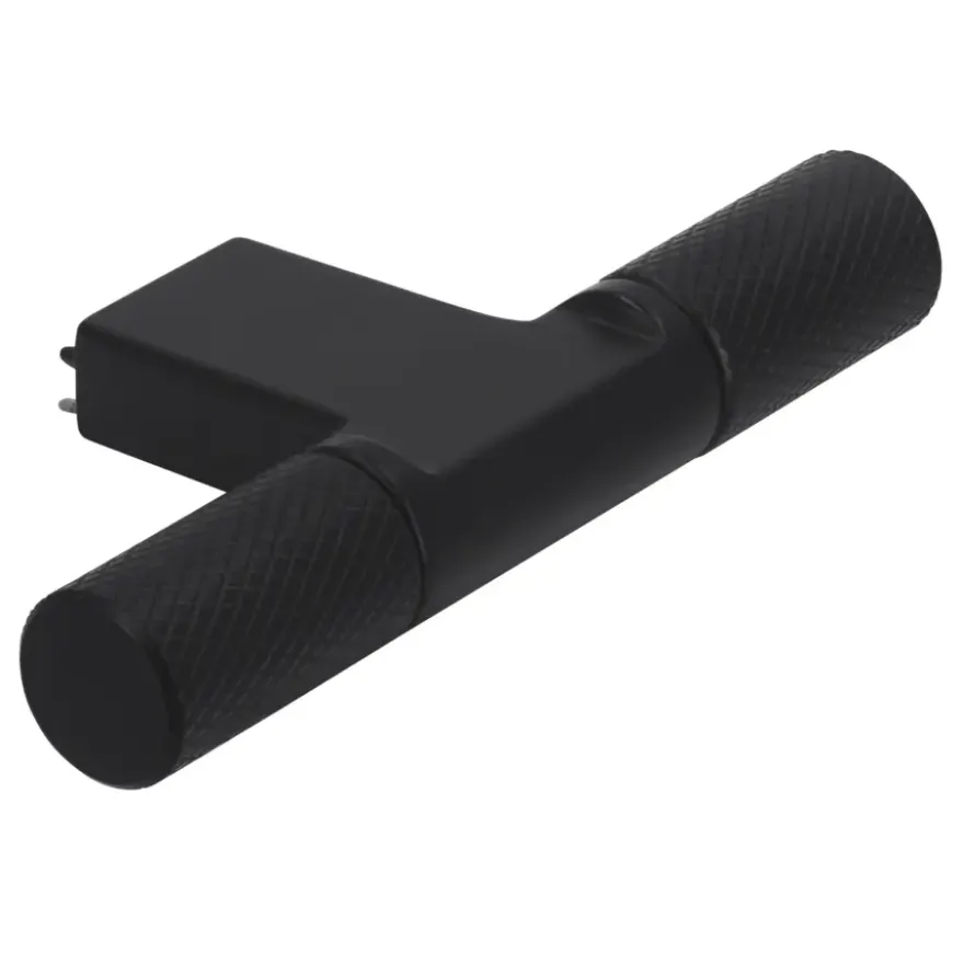 Knop Fez zwart 72 mm