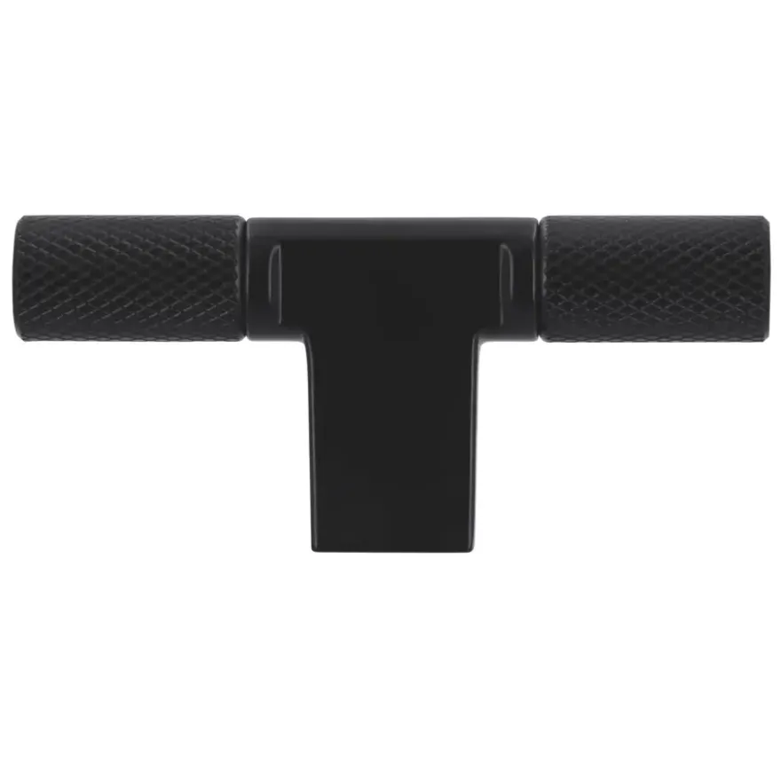 Knop Fez zwart 72 mm