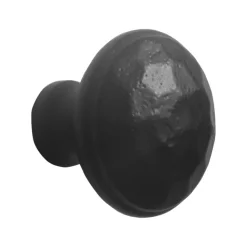 Knop Hamerslag zwart 31mm