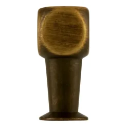 Knop Jelle messing gezwart 10mm