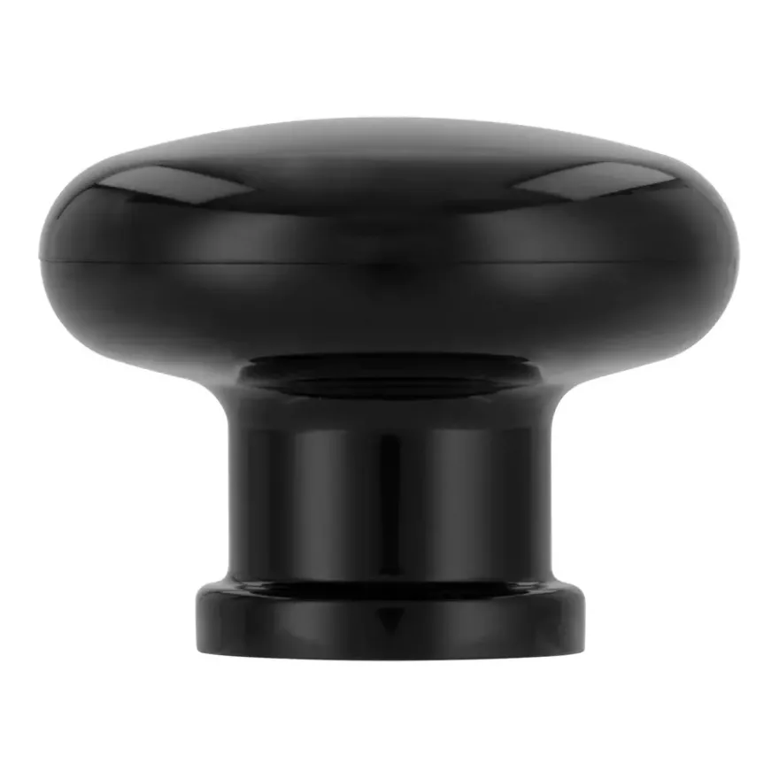 Knop Juliette zwart 40mm