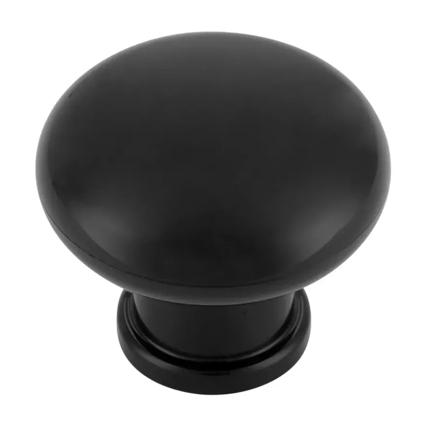 Knop Juliette zwart 32mm